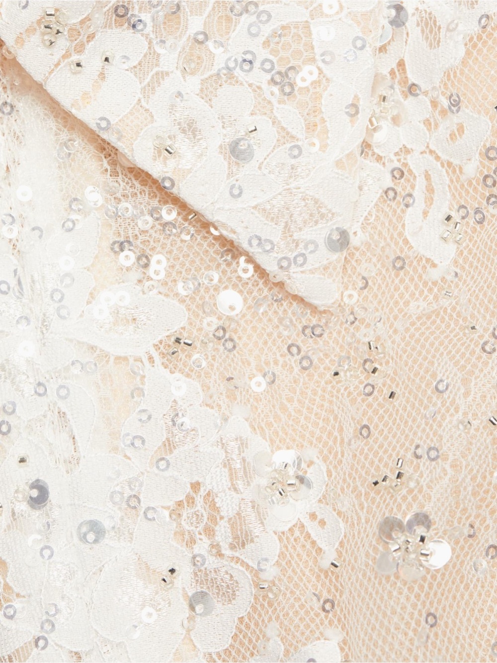 Bronx Banco Adelaide Lace Appliqué Minidress - Picture 7 of 8